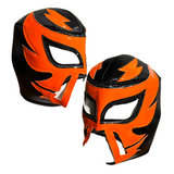 RAYMAN Halloween Lucha Libre Wrestling Mask (pro-fit) Black/Orange